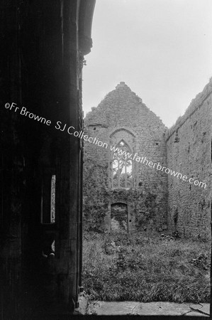 KILCOOLEY ABBEY NAVE FROM E. WITH CHANCEL ARCH